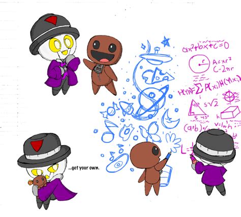 newton r34|animated, FairyGardens, LittleBigPlanet, Newton, Sackboy.